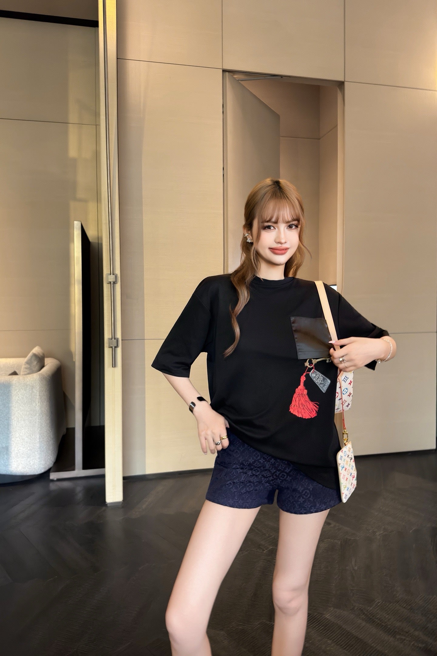 26ss Printed Pattern T-Shirt