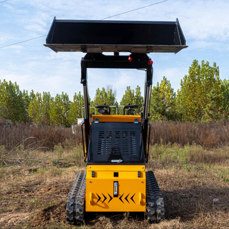 MS480T 23 HP, Three-pump Three-valve Mini Stand On Skid Steer Track Loader