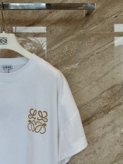 Embroidered White T-shirt