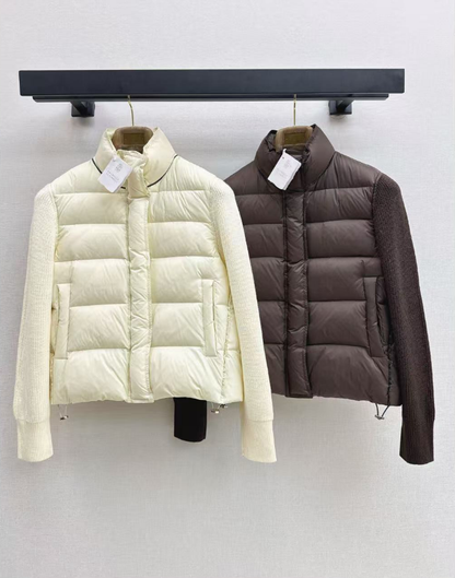 Brunello Cucinelli / 26 Fall-Winter Latest Stand Collar Short Down Jacket