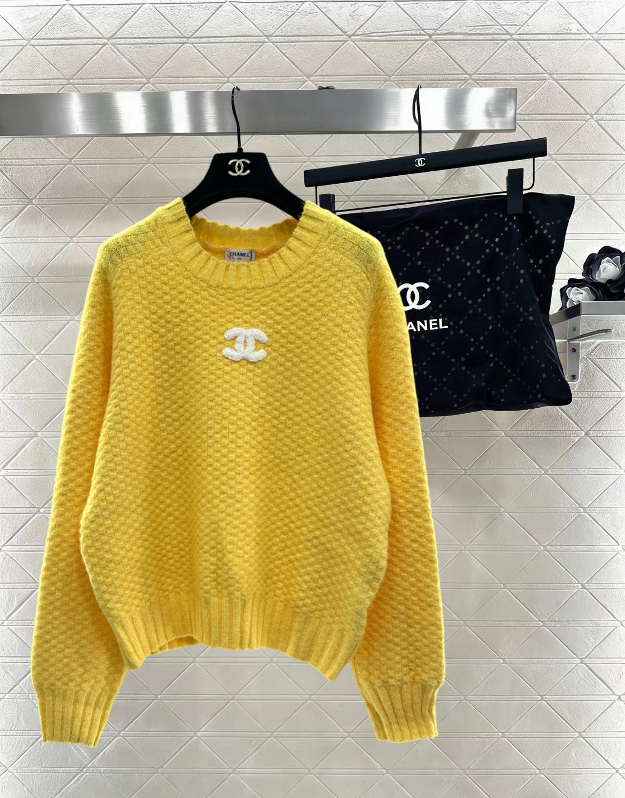 Waffle Sweater