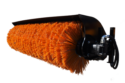 MMS 61" Sweeper Broom Attachment , 30-50r/min, for Skid Steer Loader