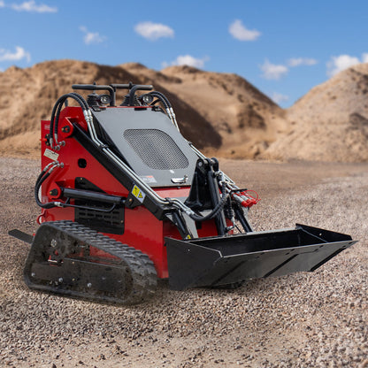 MS380T 23 HP, 890 Kg Mini Track Skid Steer Loader
