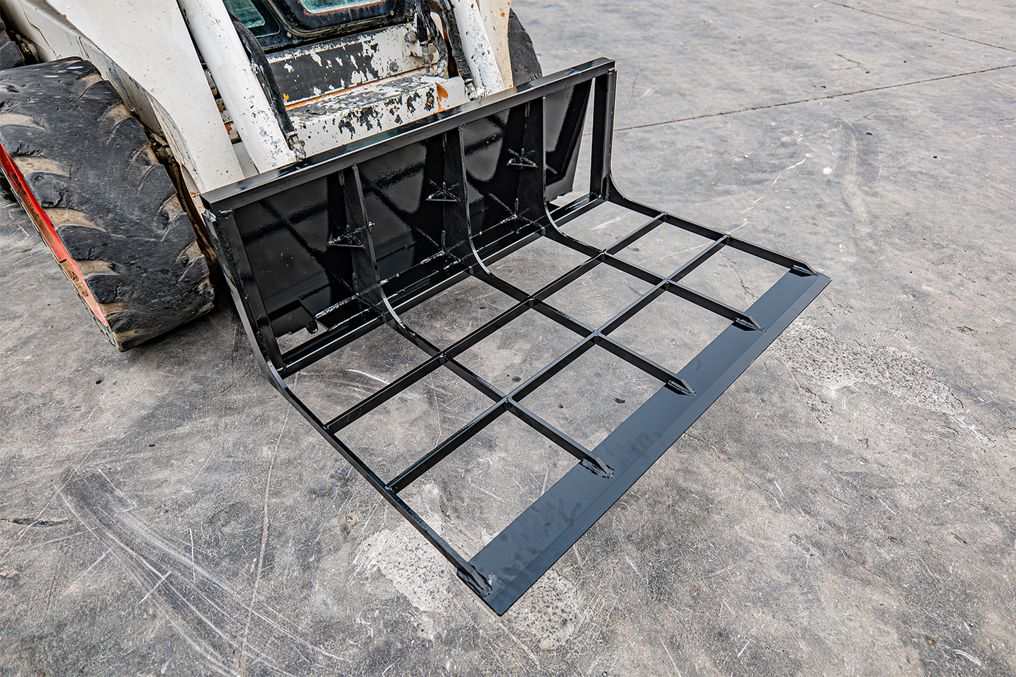 MMS 47.24 " Skid Steer Loader Land Leveler Attachment