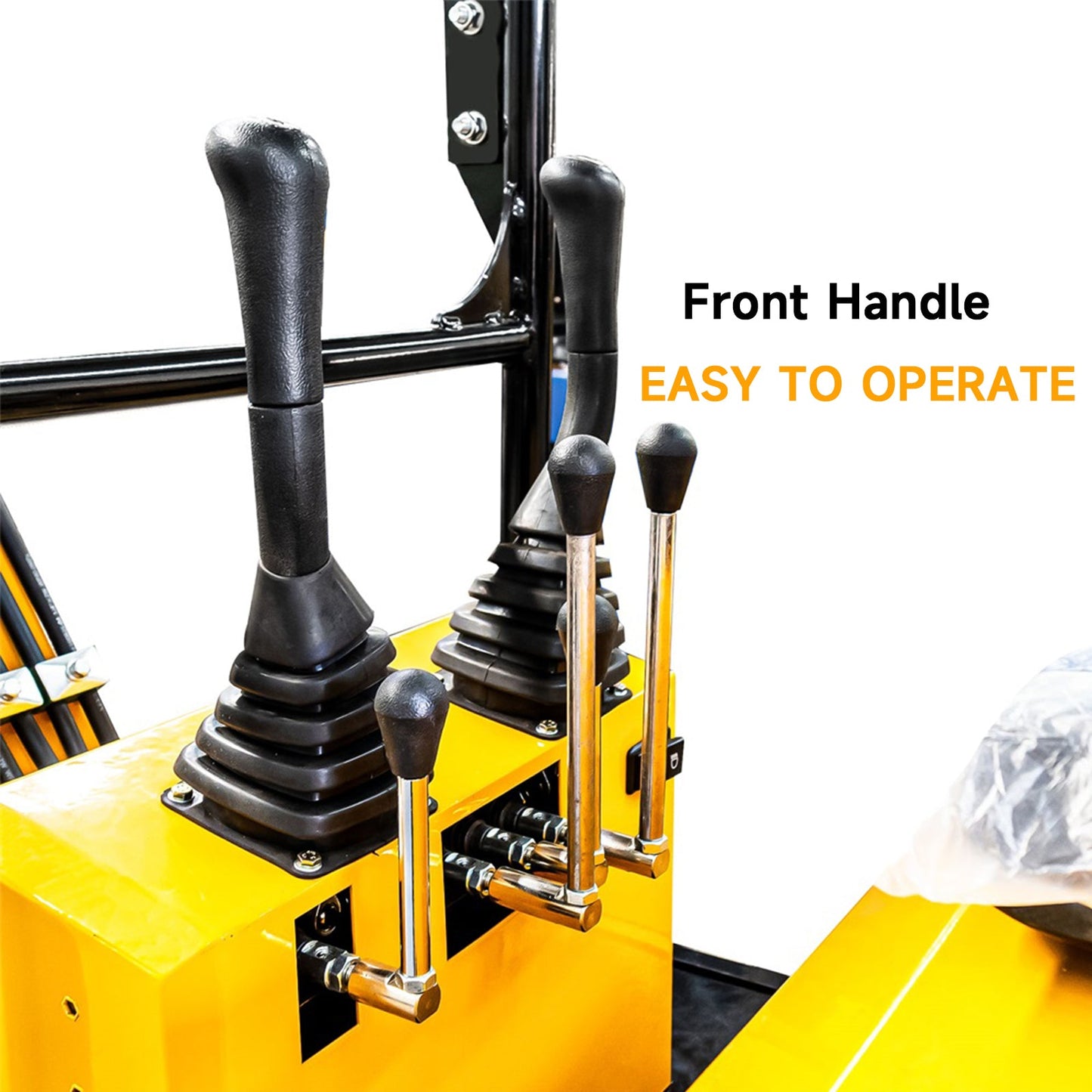 MS10C 13.5 HP,1 tons Mini Compact Excavator, Gasoline,  With Thumb Clip
