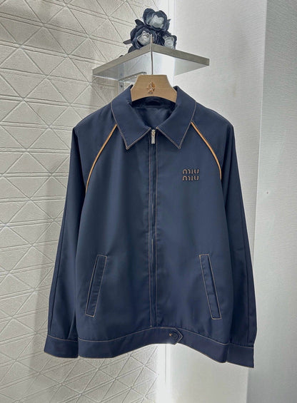 25SS contrast color silhouette jacket suit