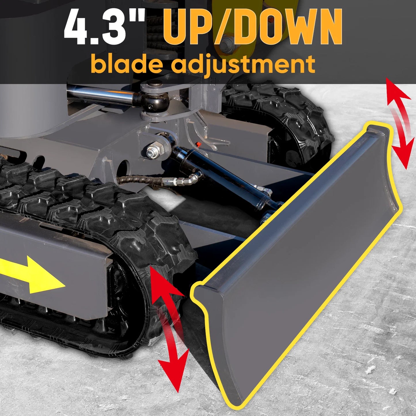 MS12P Mini Excavator B&S Engine, with Side Swing Boom and Hydraulic Thumb