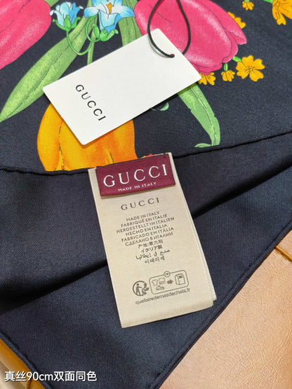 G 25 Floral Scarf