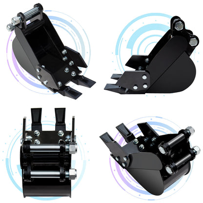 MMS 200mm Mini Excavator Bucket Attachment