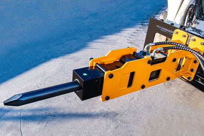 MMS 66.93" Hydraulic Hammer Breaker Attachment for Skid Steer Loader