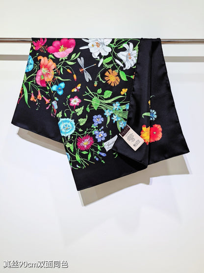 G 25 Floral Scarf