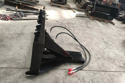 MMS Skid Steer Tree Puller Attachment, 24.41" Post Puller