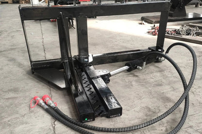 MMS Skid Steer Tree Puller Attachment, 24.41" Post Puller