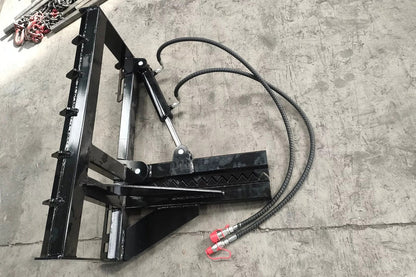 MMS Skid Steer Tree Puller Attachment, 24.41" Post Puller