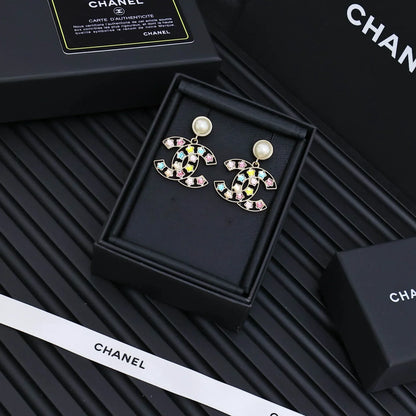 Colorful Star Statement Earrings