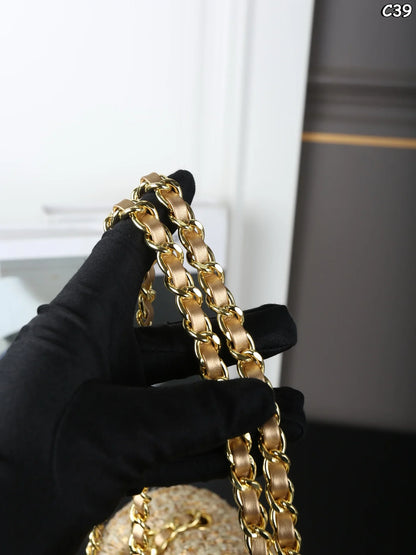 25 new tweed sequin chain bag