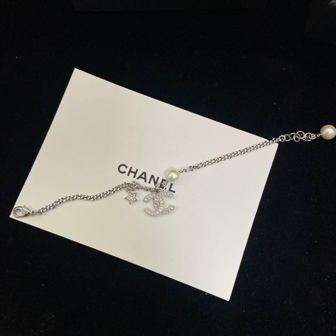 Classic Versatile Pearl & Diamond Bracelet