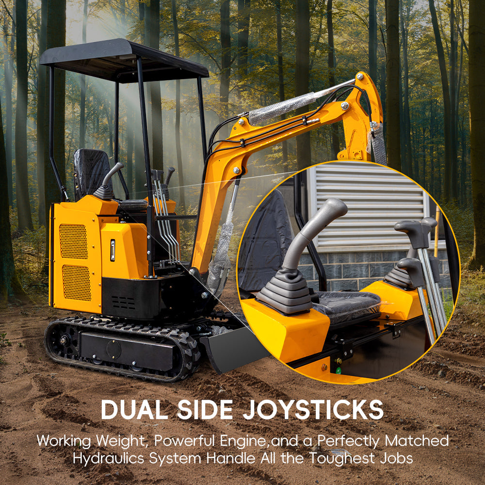 MS15 | 1.5-ton Mini Excavator for Sale, 13.5 HP Engine