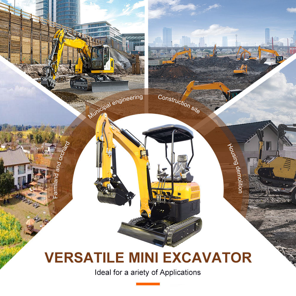 MS20 2-Tons Mini Excavator, Kubota Diesel Engine,Hydraulic Pilot Excavator With Thumb Clip For Sale