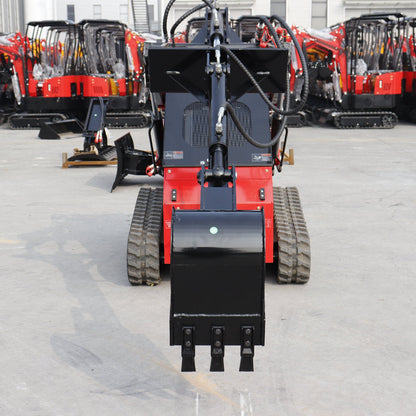 MMS Backhoe Fronthoe Attachment For MMS Skid Steer Loaders