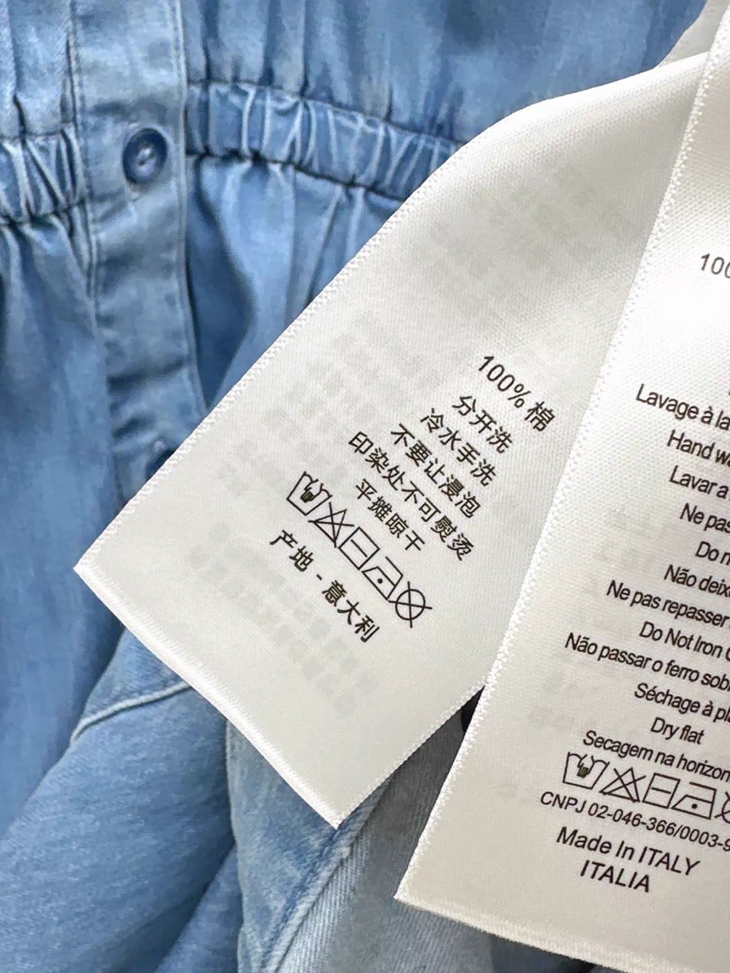 26ss denim dress