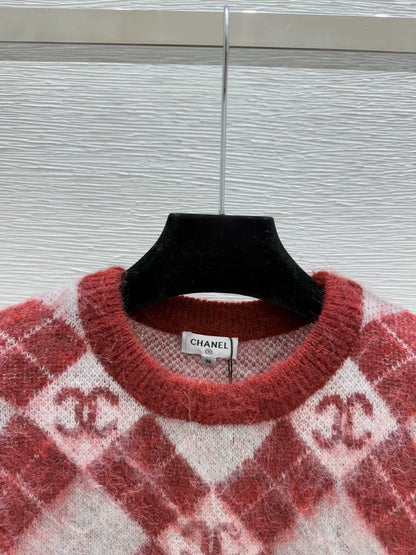 Checkered sweater
