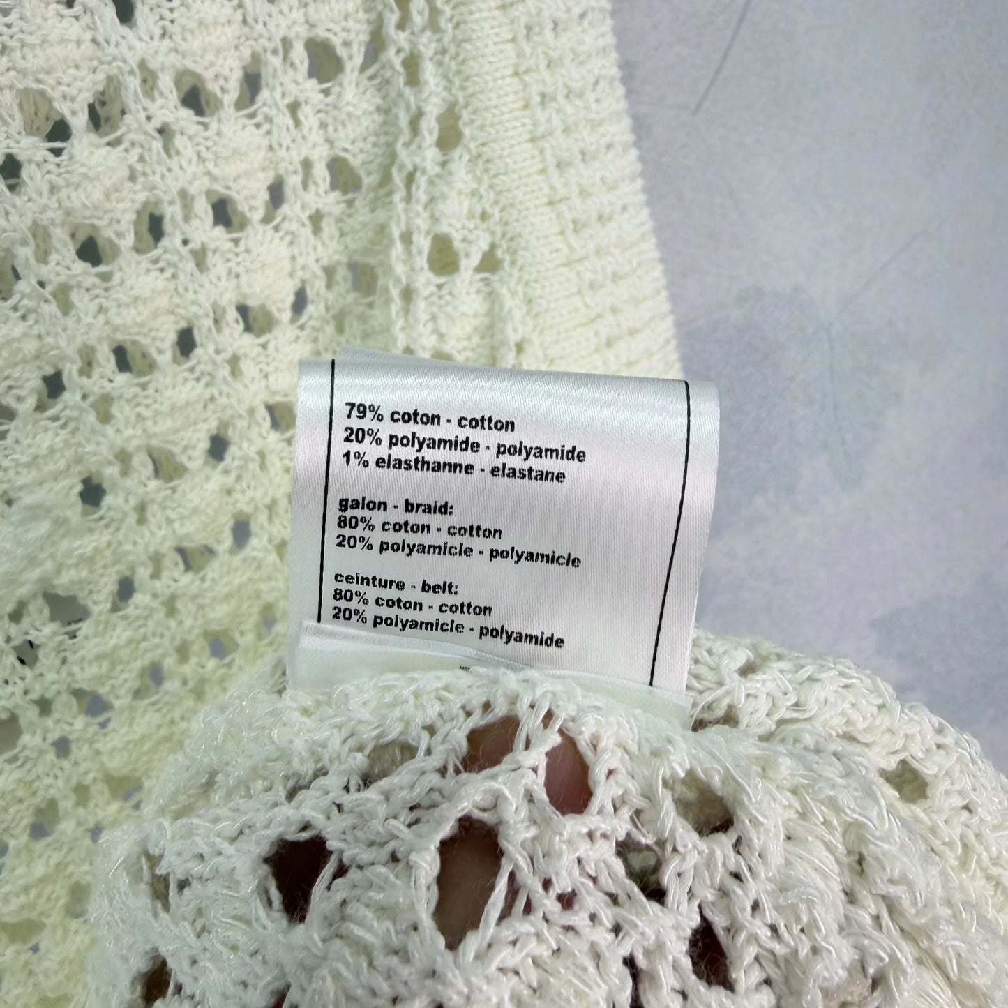 Openwork Knit Vest