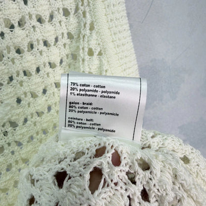 Openwork Knit Vest