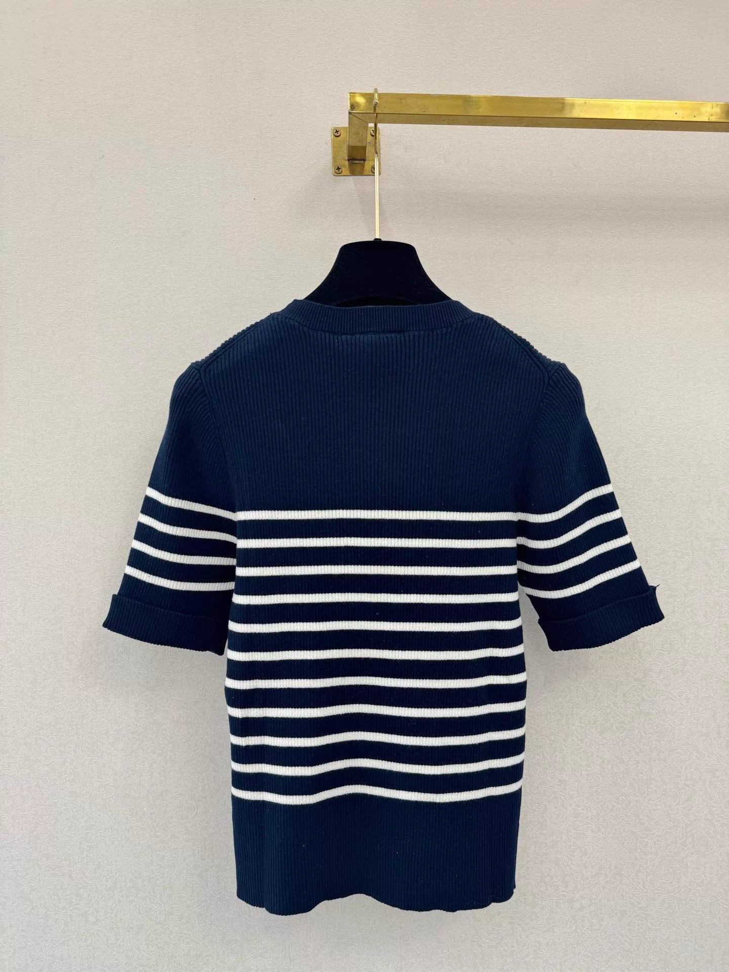 26ss Striped Knit T-Shirt