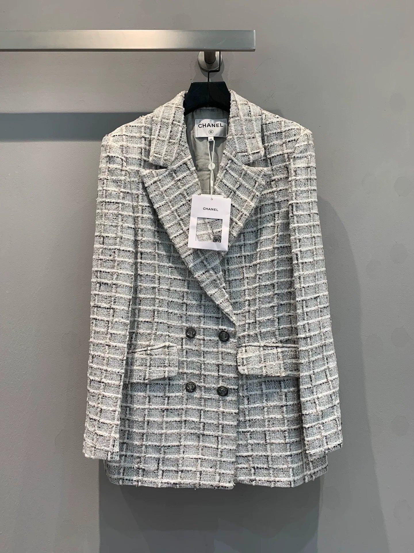 25fw Plaid woven suit jacket（Medieval Series）