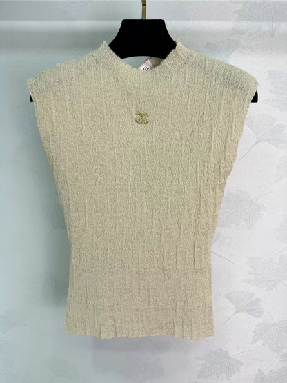 26ss Knitted Sleeveless Vest