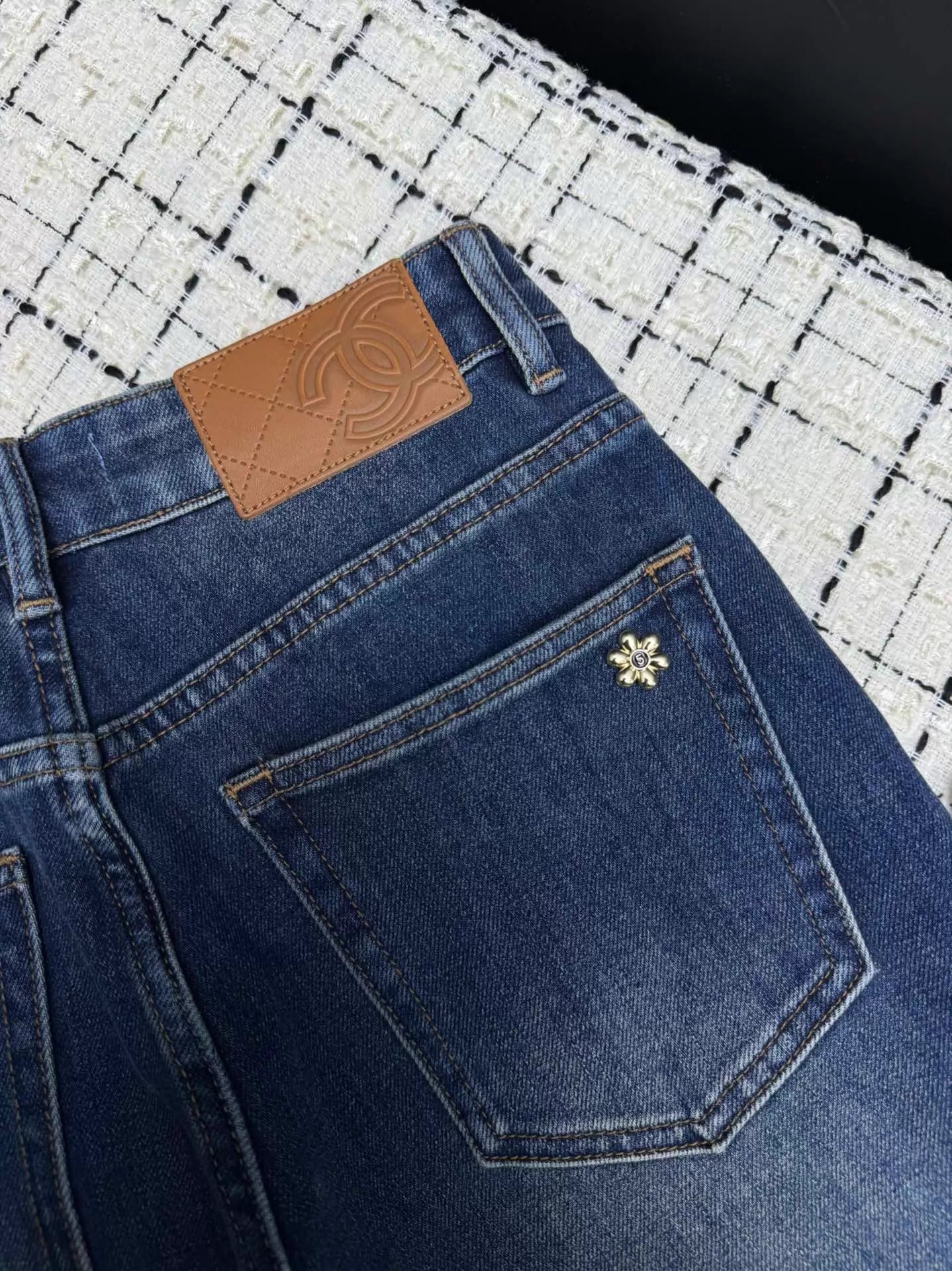 26ss Large logo jeans
