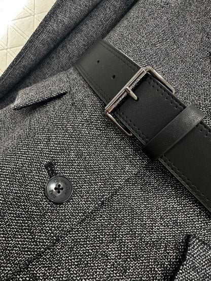 25fw Shawl lapel waistband suit multiple piece set