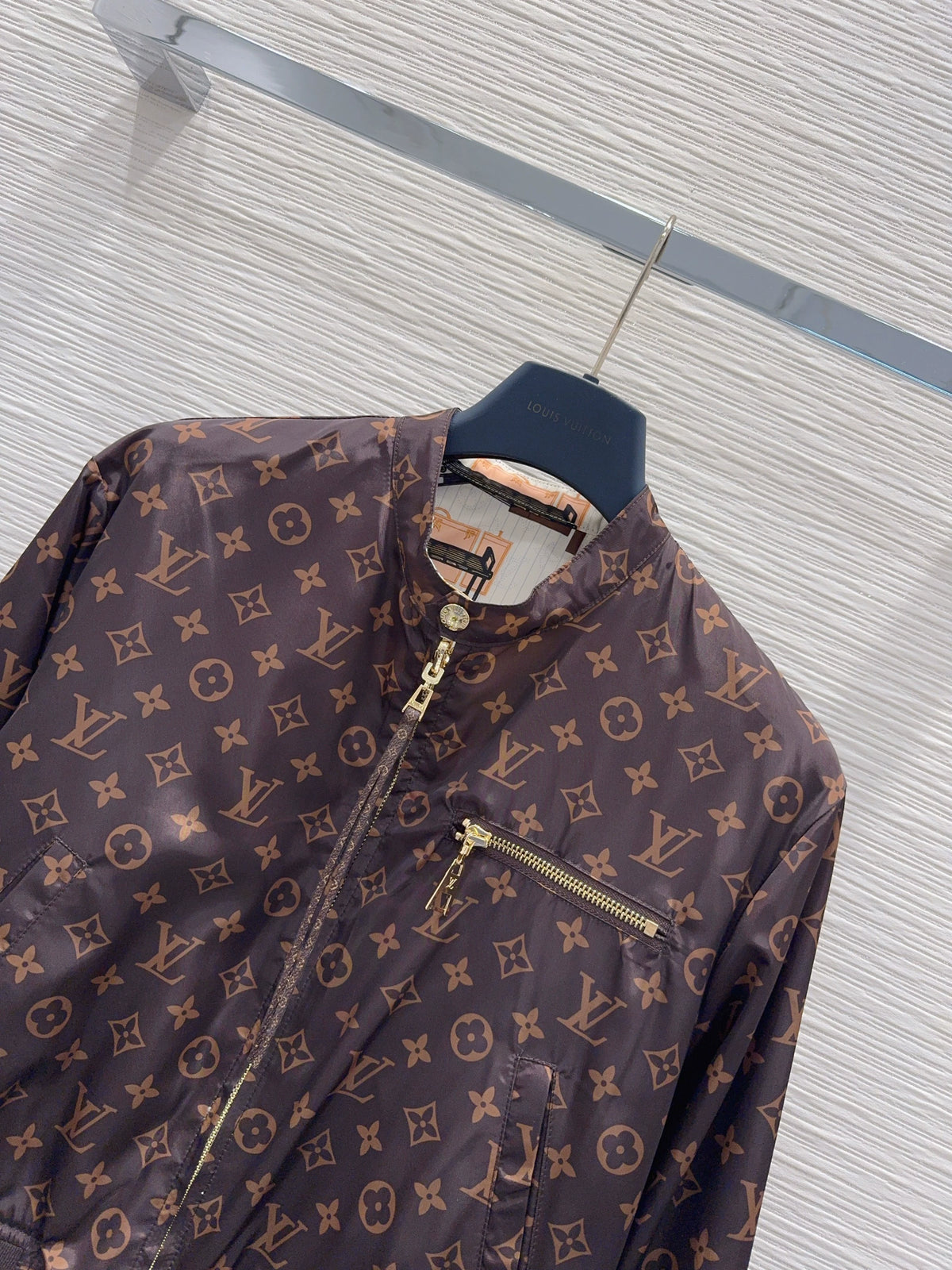 26New Reversible Long-Sleeve Zip-Up Printed Jacket