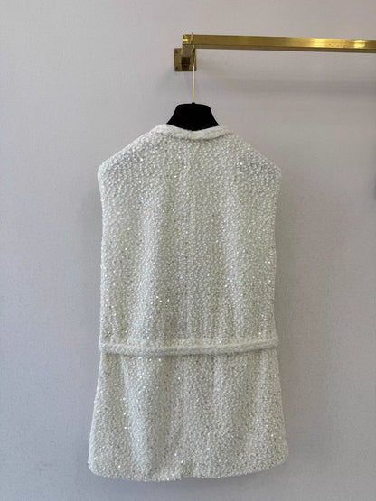 Sequined Vest Dress