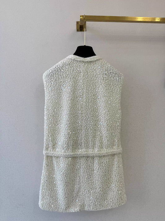 Sequined Vest Dress