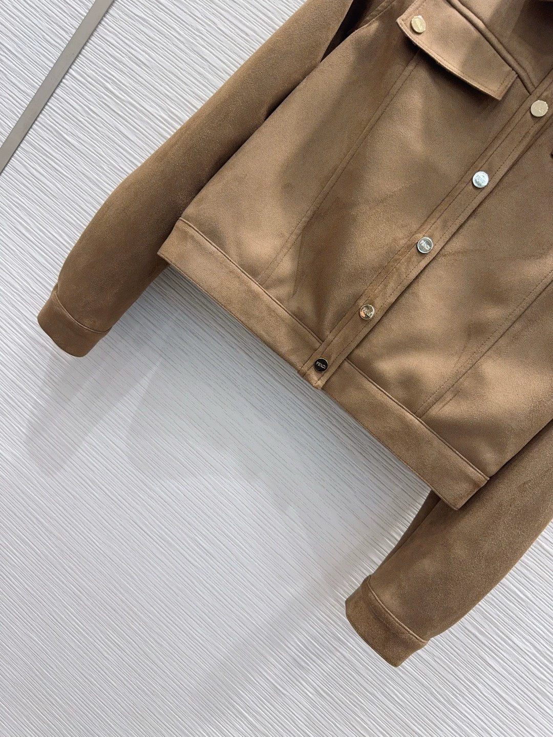26New Faux Suede Jacket