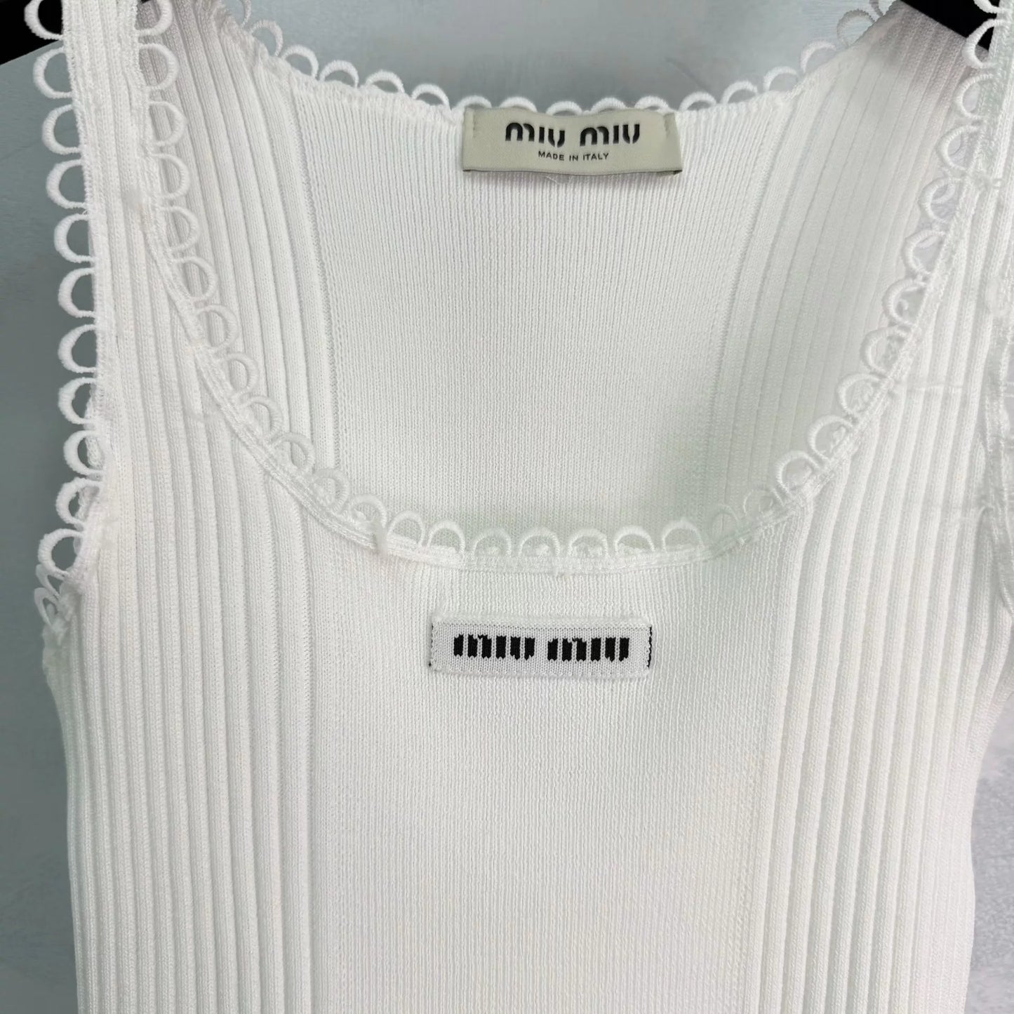 Ribbed Knit Vest