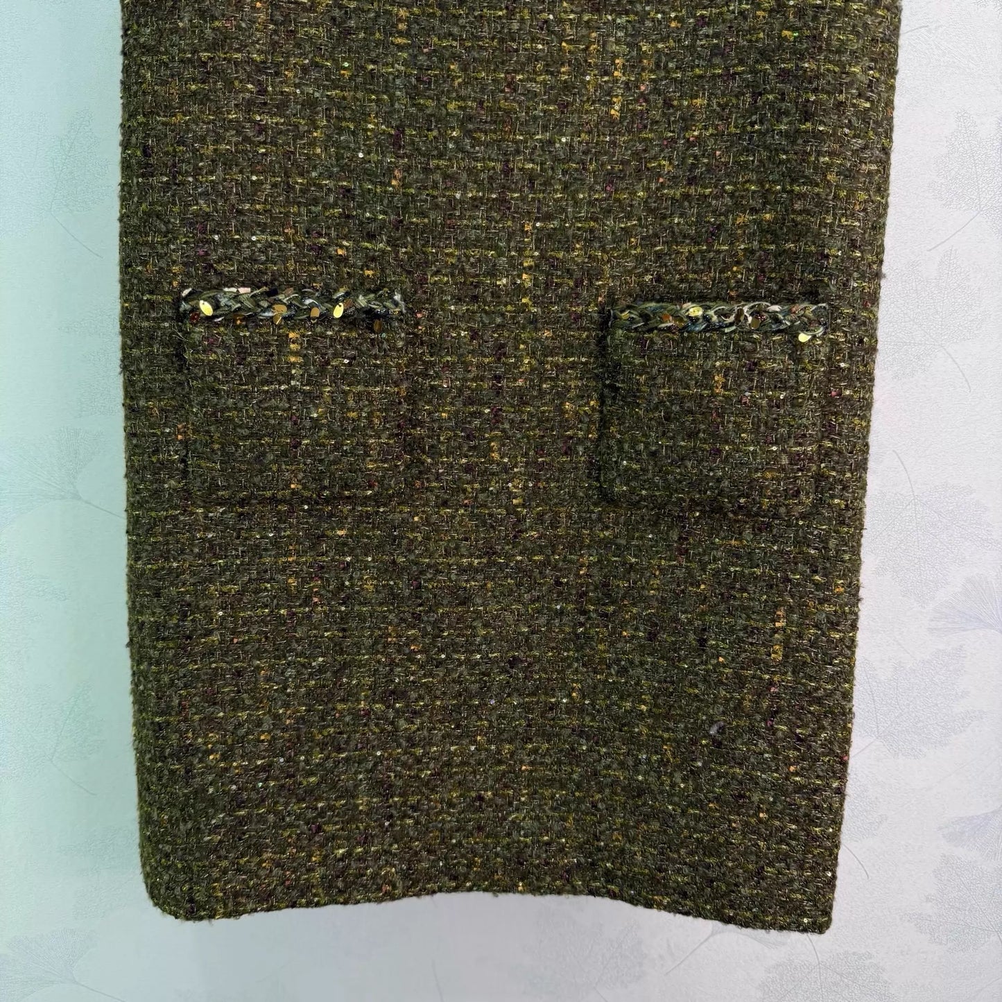 Tweed Vest Dress
