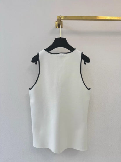 26ss V-neck sleeveless vest