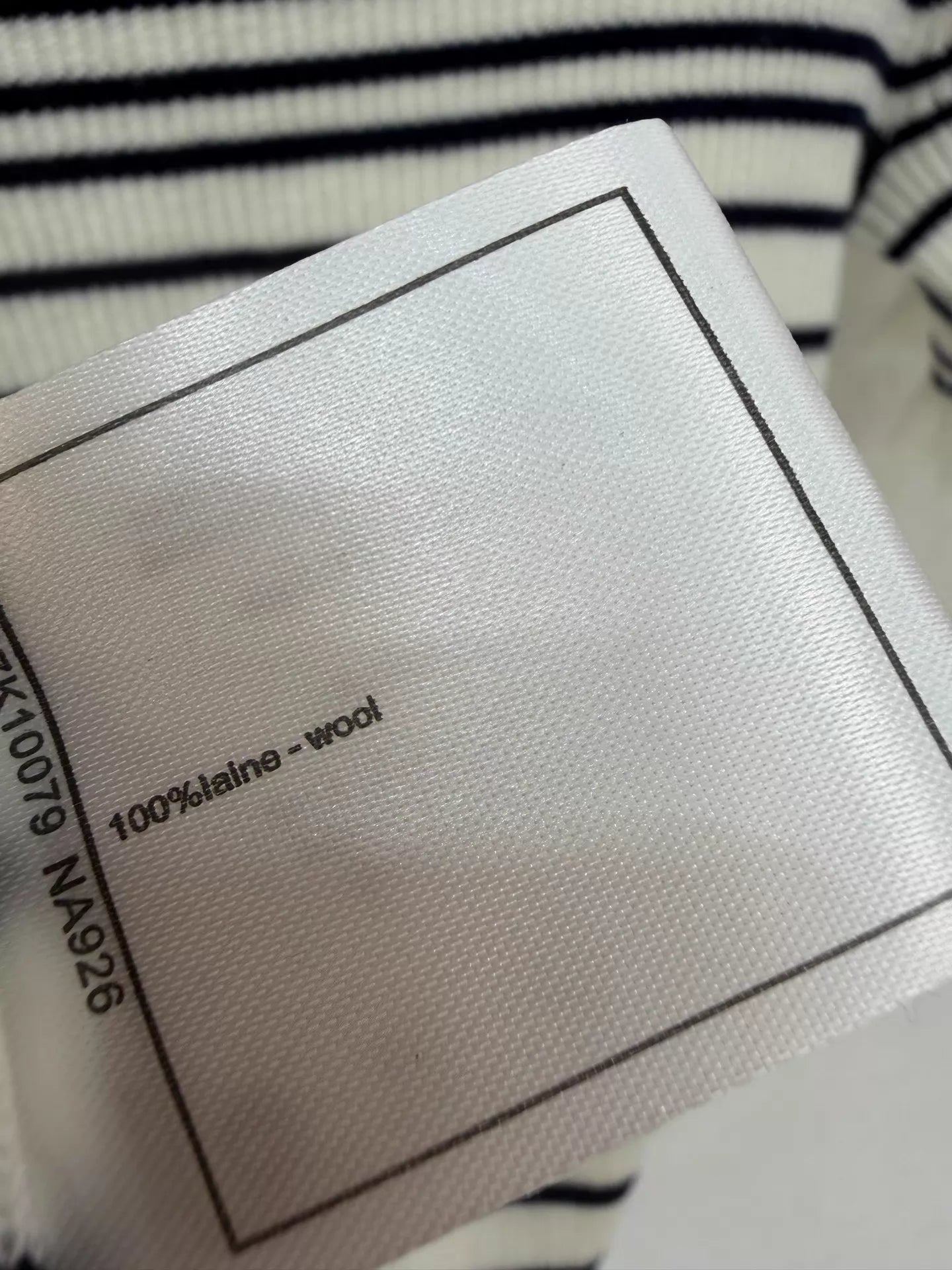 26ss Striped Knit T-Shirt