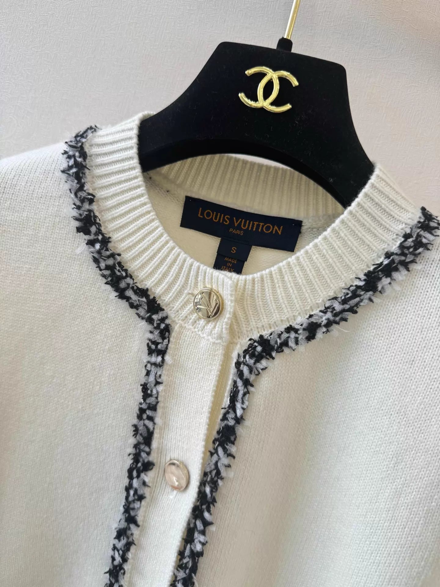 26ss Double Pocket + Sequin Cardigan
