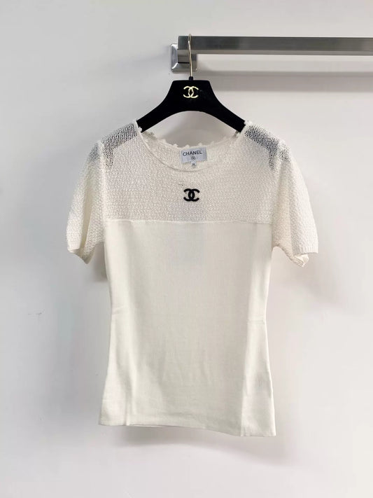 26ss Logo cutout T-shirt