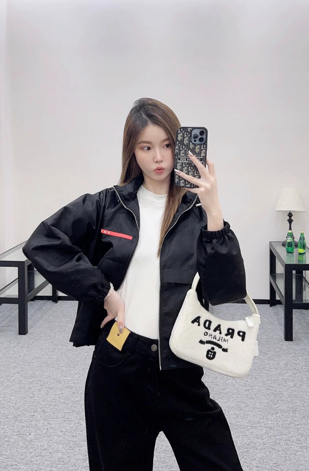 25fw Storage hooded charging jacket
