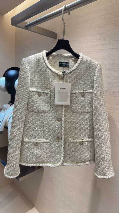 Woven-Pocket Jacket