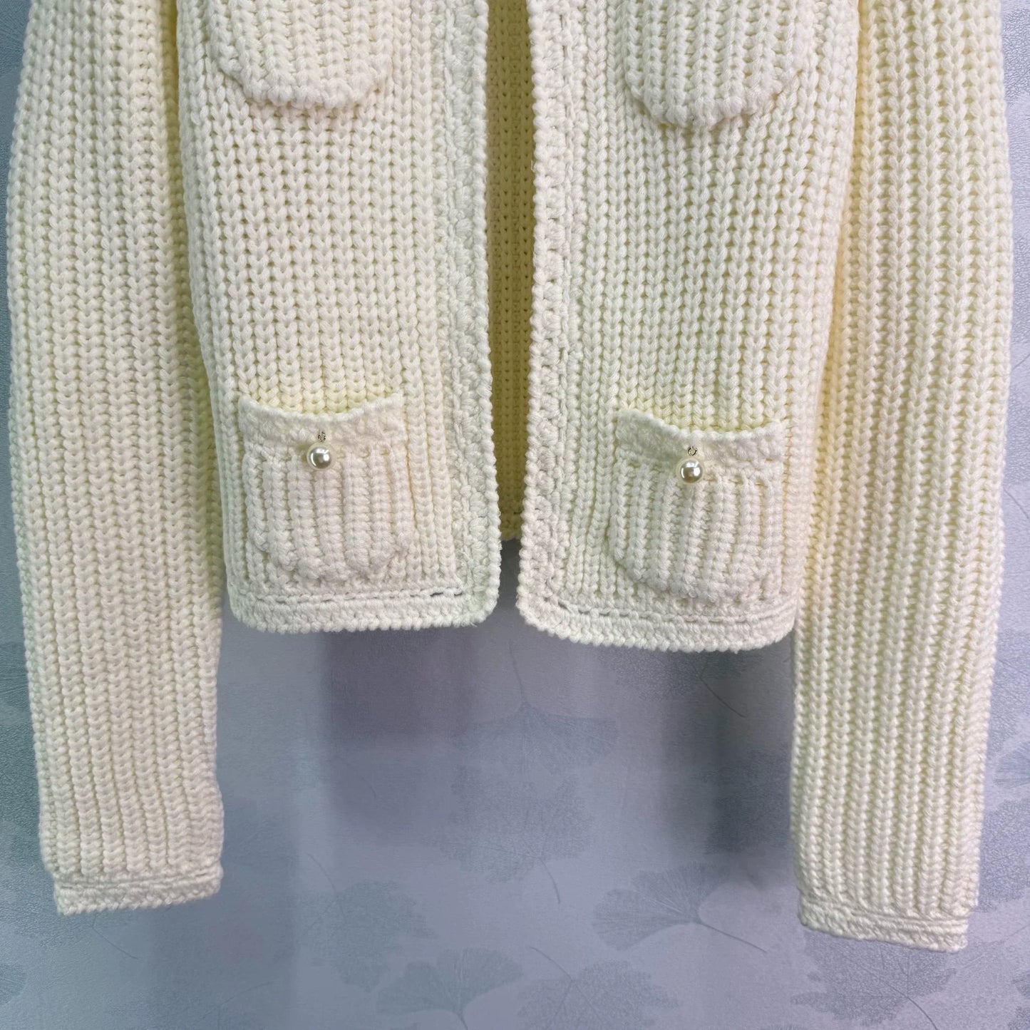 round neck cardigan