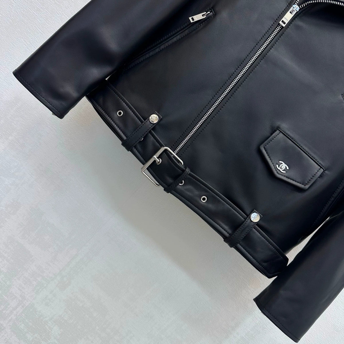 Chanel/26 New Genuine Leather Jacket