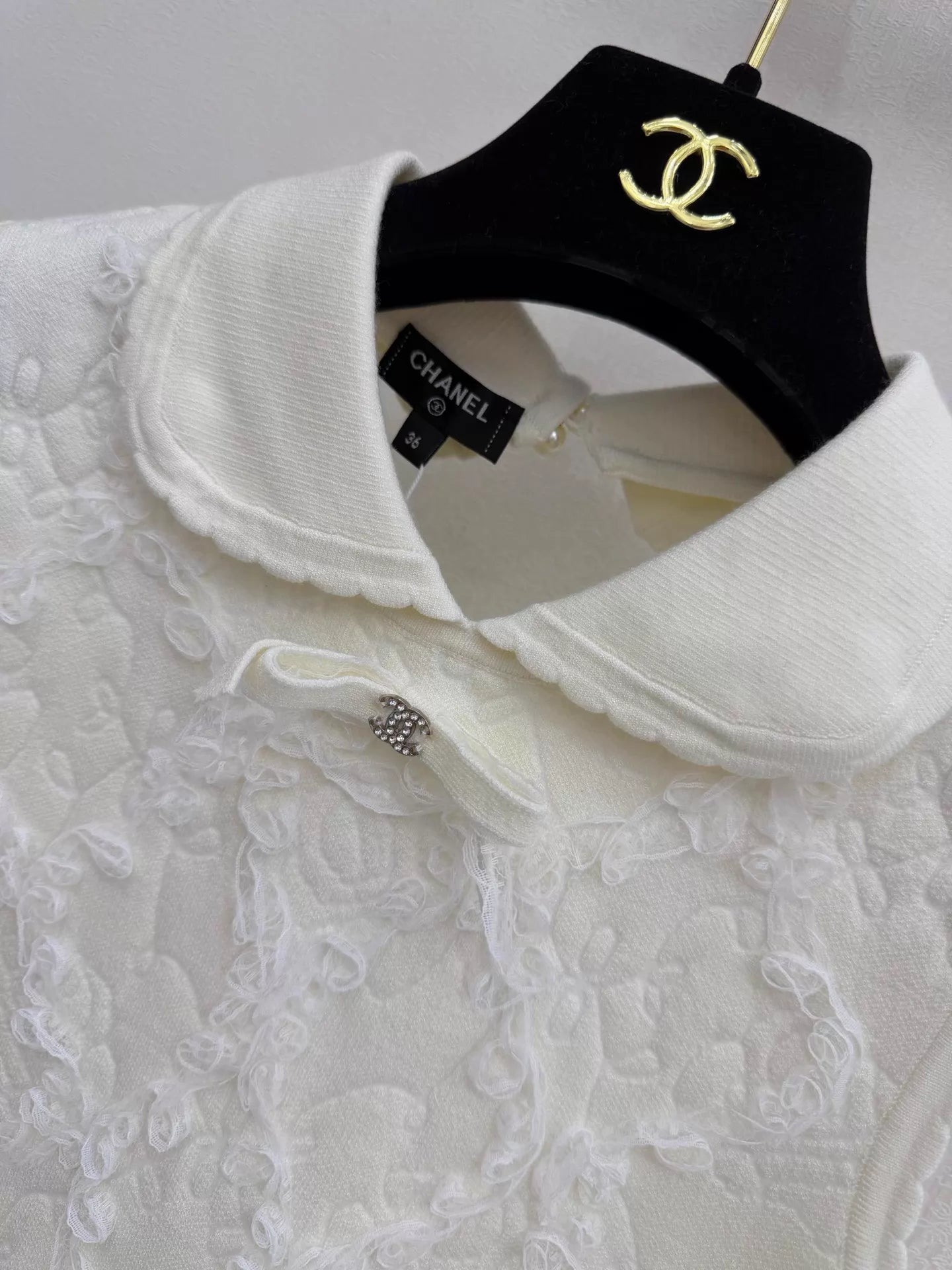 26ss Lace Knit Vest