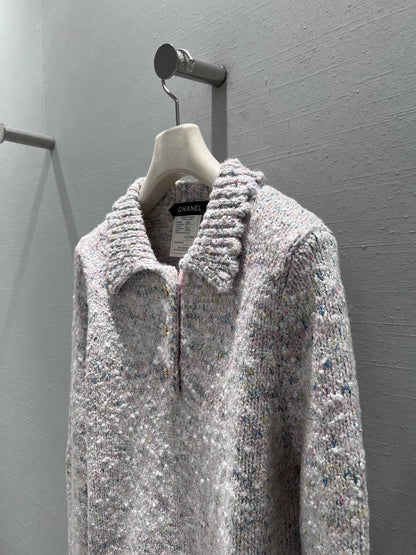 Collared cardigan