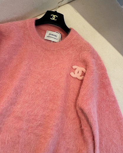 25fw Alpaca wool sweater (vintage series)